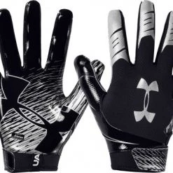 Cheap 😀 Under Armour F7 Adult Football Receiver Gloves Black 🧨