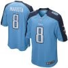 Best Sale 👍 Nike NFL Tennessee Titans Marcus Mariota Youth Game Football Jersey 🤩