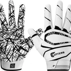 Discount 💯 Cutters Game Day Youth Padded Glove White 🔔 -football Sales Store 108 750 y white m mainProductImage FullSize