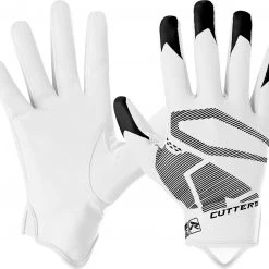 Cheap 👏 Cutters Rev 4.0 Adult Football Receiver Gloves White 🔔 -football Sales Store 108 cg10040 white l mainProductImage FullSize