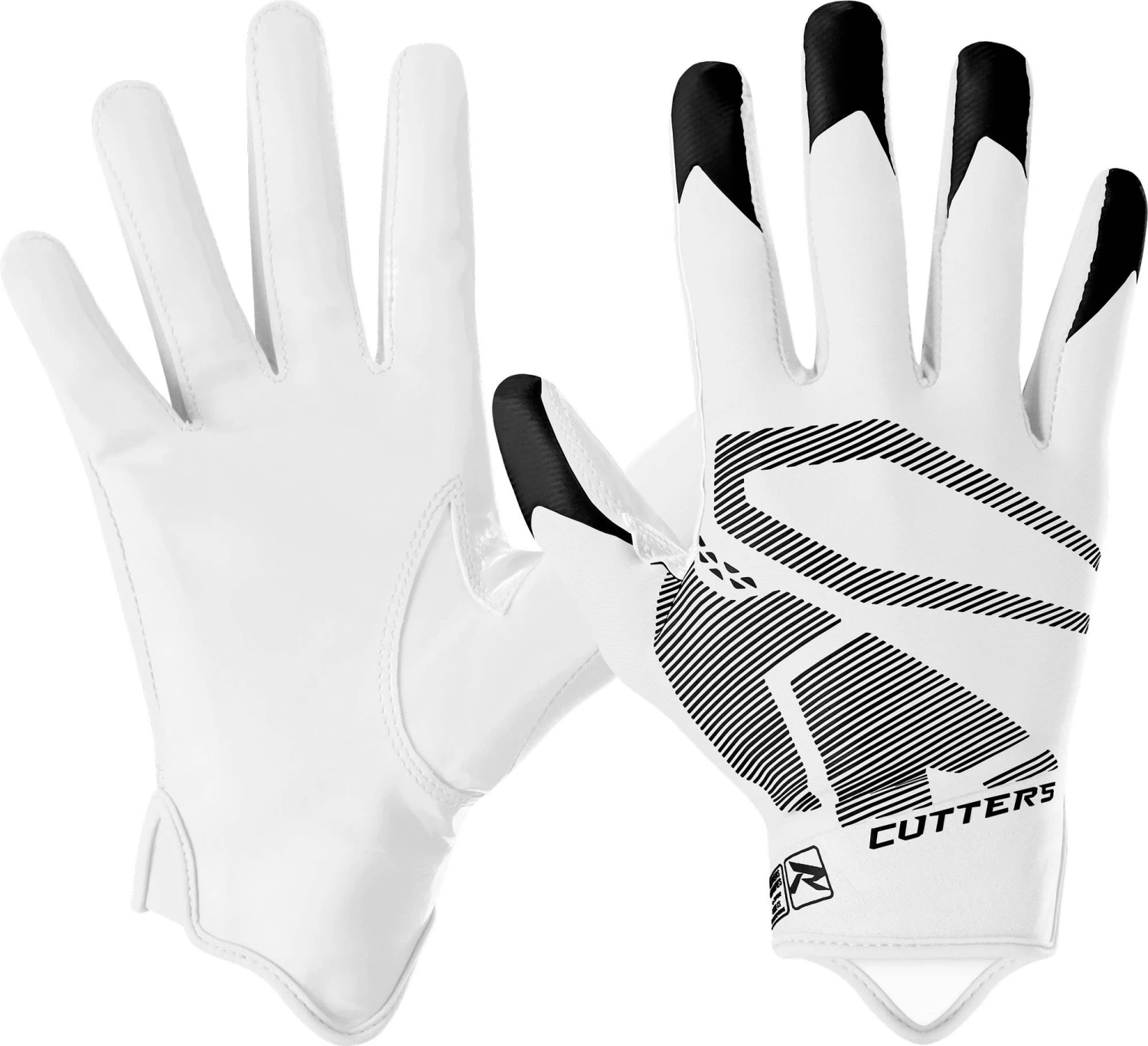Outlet ❤️ Cutters Rev 4.0 Youth Football Receiver Gloves Black ✨ 3 Outlet ❤️ Cutters Rev 4.0 Youth Football Receiver Gloves Black ✨ - Image 3