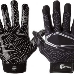 Buy 🔔 Cutters Game Day Adult Football Receiver Gloves Black 🌟