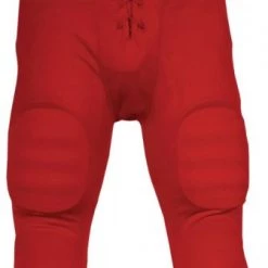 Flash Sale ❤️ Sports Unlimited Double Knit Adult Integrated Football Pants Scarlet ⭐