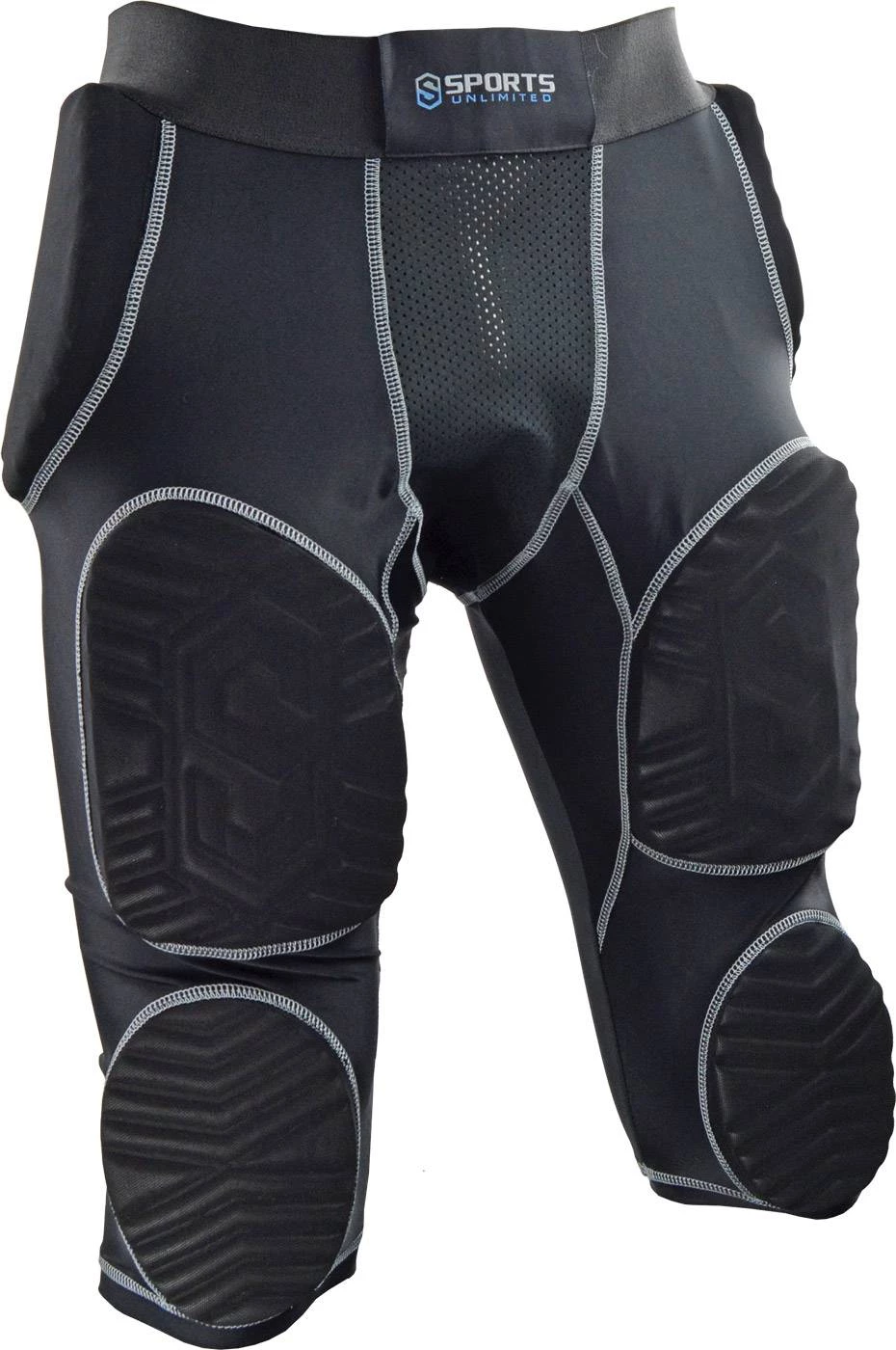 Flash Sale π― Sports Unlimited Adult 7 Pad Integrated Football Girdle - Flex Thigh Pads Black π 4 Flash Sale π― Sports Unlimited Adult 7 Pad Integrated Football Girdle - Flex Thigh Pads Black π - Image 4