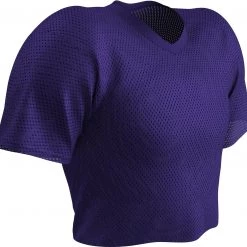 Promo 🛒 Champro Polyester Porthole Mesh Adult Football Practice Jersey Orange ⭐ -football Sales Store 1213 fj2a purple lxl mainProductImage FullSize