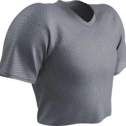 Promo 🛒 Champro Polyester Porthole Mesh Adult Football Practice Jersey Orange ⭐ -football Sales Store 1213 fj2a silver lxl mainProductImage FullSize