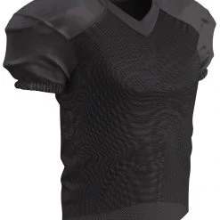 Flash Sale 🌟 Champro Time Out Youth/Adult Custom Practice Football Jersey Black 🤩 -football Sales Store 1213 fj55 c black mainProductImage FullSize