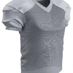 Flash Sale 🌟 Champro Time Out Youth/Adult Custom Practice Football Jersey Black 🤩 -football Sales Store 1213 fj55 c silver mainProductImage FullSize