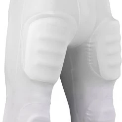 Best Sale 😀 Champro Touchback Slotted Youth Football Pants White 🔥 -football Sales Store 1213 fp12y white l mainProductImage FullSize