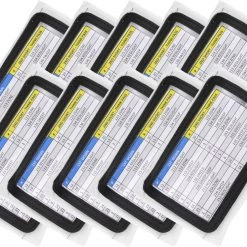 Outlet 🛒 Sports Unlimited Youth Football Triple Wrist Coach (10 Pack) Navy 🌟 -football Sales Store 1453 wcy 10pack white mainProductImage FullSize