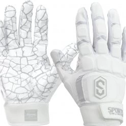 Best reviews of 👍 Sports Unlimited Max Clash Adult Padded Lineman Football Gloves Black 🤩 -football Sales Store 1511 fgal white 3xl mainProductImage FullSize