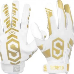 Coupon π Sports Unlimited Clutch Adult Receiver Football Gloves White/Gold π 15 Coupon π Sports Unlimited Clutch Adult Receiver Football Gloves White/Gold π -football Sales Store 1511 fgar whitegold xl mainProductImage FullSize
