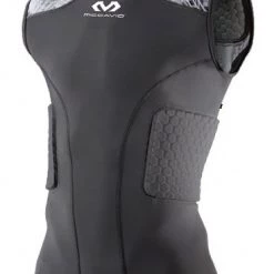 Budget π McDavid HexPad Sleeveless 5-Pad Youth Padded Football Shirt Black π