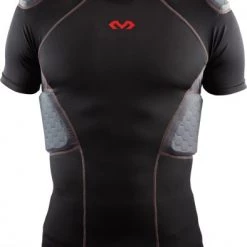 Budget ❤️ McDavid Rival Pro 5-Pad Youth Integrated Football Shirt Black ✔️