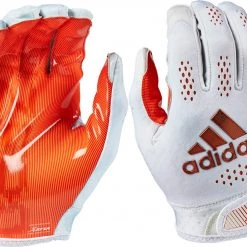 Budget 🛒 adidas adizero 5-Star 11 Adult Football Receiver Gloves White/Metallic Gold 😀 -football Sales Store 215 af1295 whiteorange xl mainProductImage FullSize