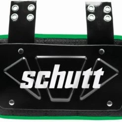 Budget 😀 Schutt Neon Youth Football Back Plate Neon Green 😀
