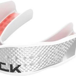 Promo 🧨 Shock Doctor Trash Talker Chrome Adult Mouthguard Silver 💯 -football Sales Store 252 10840 silver mainProductImage FullSize