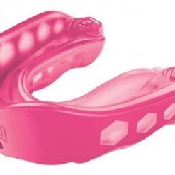 New 👏 Shock Doctor Gel Max Convertible Adult Mouthguard Pink 💯