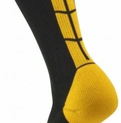 Coupon β€οΈ Twin City Baseline 3.0 Crew 𧦠Socks Black/Gold π