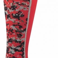 Cheapest 👍 Twin City Digital Camo Knee High 🧦 Socks Scarlet 🔥 -football Sales Store 411 dcmo1 scarlet l mainProductImage FullSize