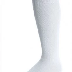 Budget ⌛ Pro Feet Youth/Ladies' Sanitary OTC Tube 🧦 Socks - Size 9-11 White ✨