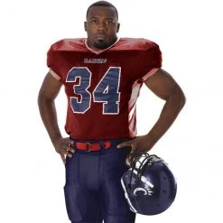 Deals 👍 Alleson 750E Custom Adult/Youth Football Jersey Maroon 🧨 -football Sales Store 429 750e maroon mainProductImage FullSize