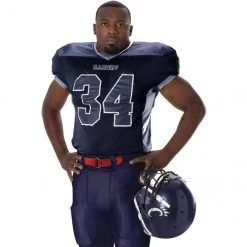 Deals 👍 Alleson 750E Custom Adult/Youth Football Jersey Maroon 🧨 -football Sales Store 429 750e navy mainProductImage FullSize