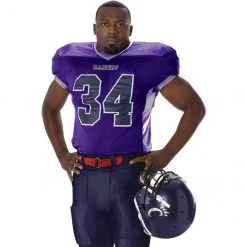 Deals 👍 Alleson 750E Custom Adult/Youth Football Jersey Maroon 🧨 -football Sales Store 429 750e purple mainProductImage FullSize