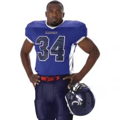 Deals 👍 Alleson 750E Custom Adult/Youth Football Jersey Maroon 🧨 -football Sales Store 429 750e royalwhite mainProductImage FullSize