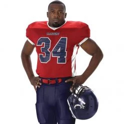 Deals 👍 Alleson 750E Custom Adult/Youth Football Jersey Maroon 🧨 -football Sales Store 429 750e scarletwhite mainProductImage FullSize