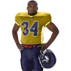 Deals 👍 Alleson 750E Custom Adult/Youth Football Jersey Maroon 🧨 -football Sales Store 429 750e vegasgold mainProductImage FullSize