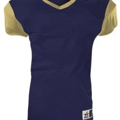 Brand new 😍 Alleson Youth Pro Game Football Jersey Charcoal 🧨 -football Sales Store 429 751y custom navygold mainProductImage FullSize