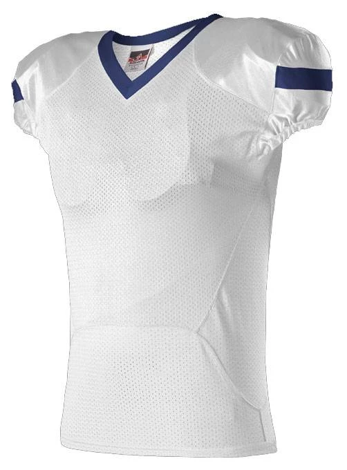 Deals π Alleson Youth/Adult Pro Flex Cut Belt Length Custom Football Jersey White/Navy π€© 12 Deals π Alleson Youth/Adult Pro Flex Cut Belt Length Custom Football Jersey White/Navy π€© - Image 12