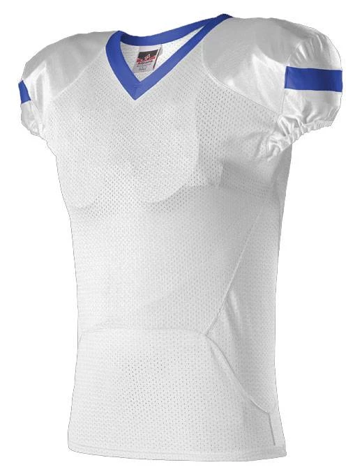 Deals π Alleson Youth/Adult Pro Flex Cut Belt Length Custom Football Jersey White/Navy π€© 13 Deals π Alleson Youth/Adult Pro Flex Cut Belt Length Custom Football Jersey White/Navy π€© - Image 13