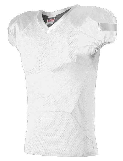 Deals π Alleson Youth/Adult Pro Flex Cut Belt Length Custom Football Jersey White/Navy π€© 15 Deals π Alleson Youth/Adult Pro Flex Cut Belt Length Custom Football Jersey White/Navy π€© - Image 15