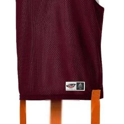 Best Sale ✔️ Alleson Swift Adult/Youth Custom Reversible Flag Football Jersey with Flags Pink/Charcoal ✨ -football Sales Store 429 761ffj maroonwhite mainProductImage FullSize