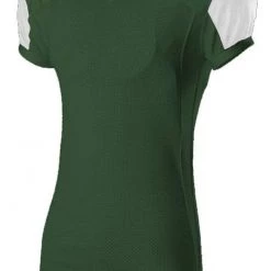 Best Sale 👏 Alleson Youth/Adult Stretch Game Custom Football Jersey Charcoal/White 👍 -football Sales Store 429 792ztn c darkgreenwhite mainProductImage FullSize