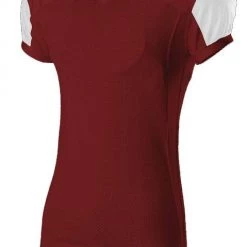 Best Sale 👏 Alleson Youth/Adult Stretch Game Custom Football Jersey Charcoal/White 👍 -football Sales Store 429 792ztn c maroonwhite mainProductImage FullSize