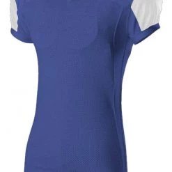 Best Sale 👏 Alleson Youth/Adult Stretch Game Custom Football Jersey Charcoal/White 👍 -football Sales Store 429 792ztn c royalwhite mainProductImage FullSize