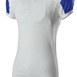 Best Sale 👏 Alleson Youth/Adult Stretch Game Custom Football Jersey Charcoal/White 👍 -football Sales Store 429 792ztn c whiteroyal mainProductImage FullSize