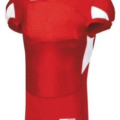 Top 10 💯 Russell Adult Waist Length Custom Football Jersey White/Red ❤️ -football Sales Store 43 s81xcm c redwhite mainProductImage FullSize