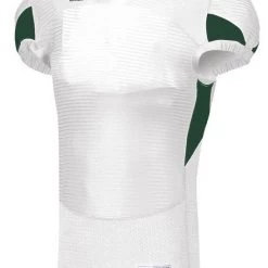 Top 10 💯 Russell Adult Waist Length Custom Football Jersey White/Red ❤️ -football Sales Store 43 s81xcm c whitedarkgreen mainProductImage FullSize