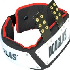 Deals 💯 Douglas Custom Pro Football Adjustable Rib Protector Combo Red/Black 💯