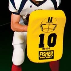 Top 10 🔔 Fisher HD100 24" x 16" Curved Football Body Shield Red ✨ -football Sales Store 753 hd100 gold mainProductImage FullSize