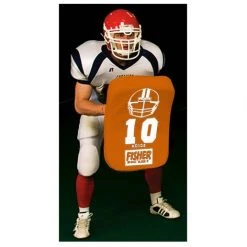 Top 10 🔔 Fisher HD100 24" x 16" Curved Football Body Shield Red ✨ -football Sales Store 753 hd100 orange mainProductImage FullSize