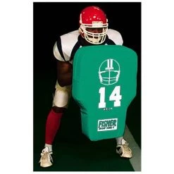 Cheapest 👍 Fisher HD104 31" x 21" Contour Football Body Shield Maroon 🎁 -football Sales Store 753 hd104 kellygreen mainProductImage FullSize