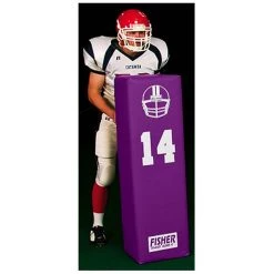 Coupon 👍 Fisher Dual Purpose 50" x 14" Square Football Blocking Dummy Kelly Green 😍 -football Sales Store 753 sd14 purple mainProductImage FullSize