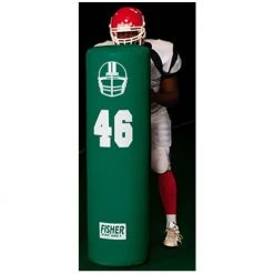 Cheapest 🤩 Fisher 54" x 16" Stand Up Football Dummy Gold 🎉 -football Sales Store 753 sud5416 forestgreen mainProductImage FullSize