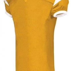 Cheap ⌛ Augusta Youth/Adult Slant Custom Football Jersey Columbia/White 🤩 -football Sales Store 82 9582 c goldwhite mainProductImage FullSize