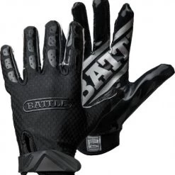 Best reviews of 🛒 Battle Sports Triple Threat Adult Receiver Gloves Black 🎁